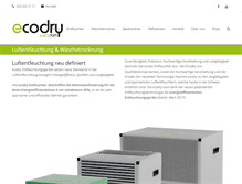 Tablet Screenshot of ecodry.ch